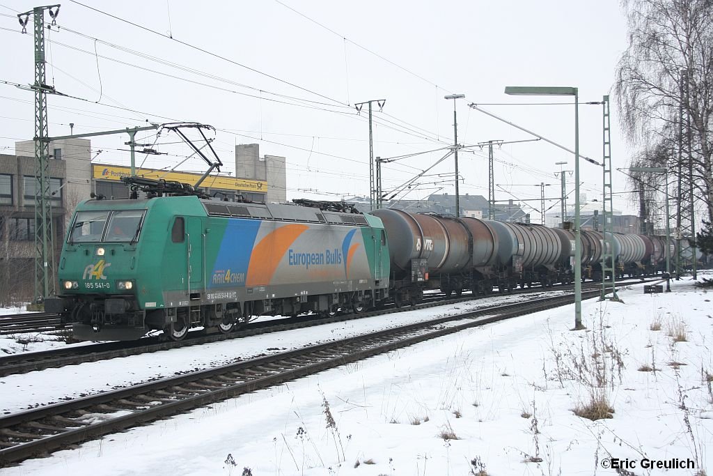 185 541 von R4C in Lehrte am 6.2.2010.