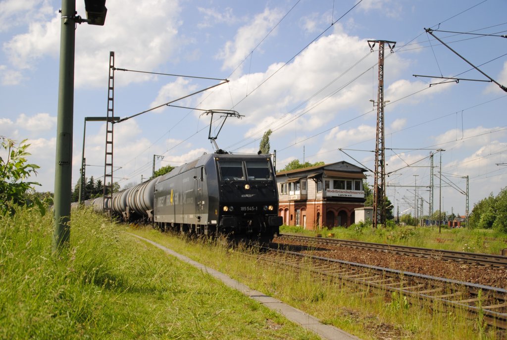 185 545-1, am 11.06.2010 in Lehrte.