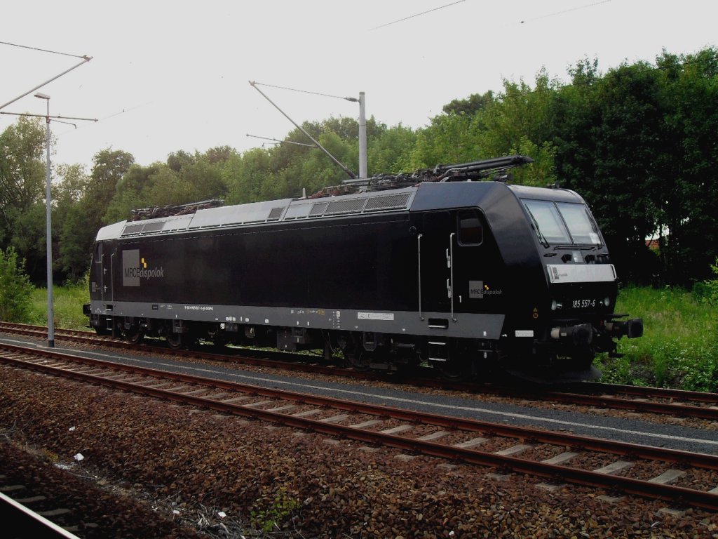 185 557-6 am 04.06.2011 in Pirna.