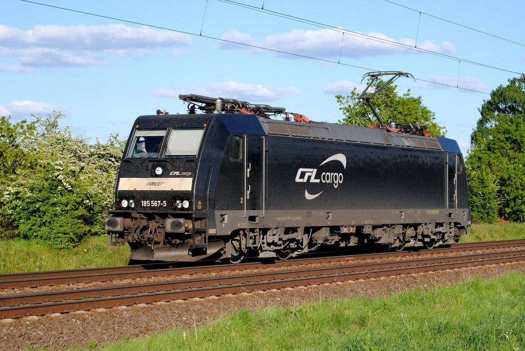 185 567-5 CFL am 01.05.2011 bei Woltorf