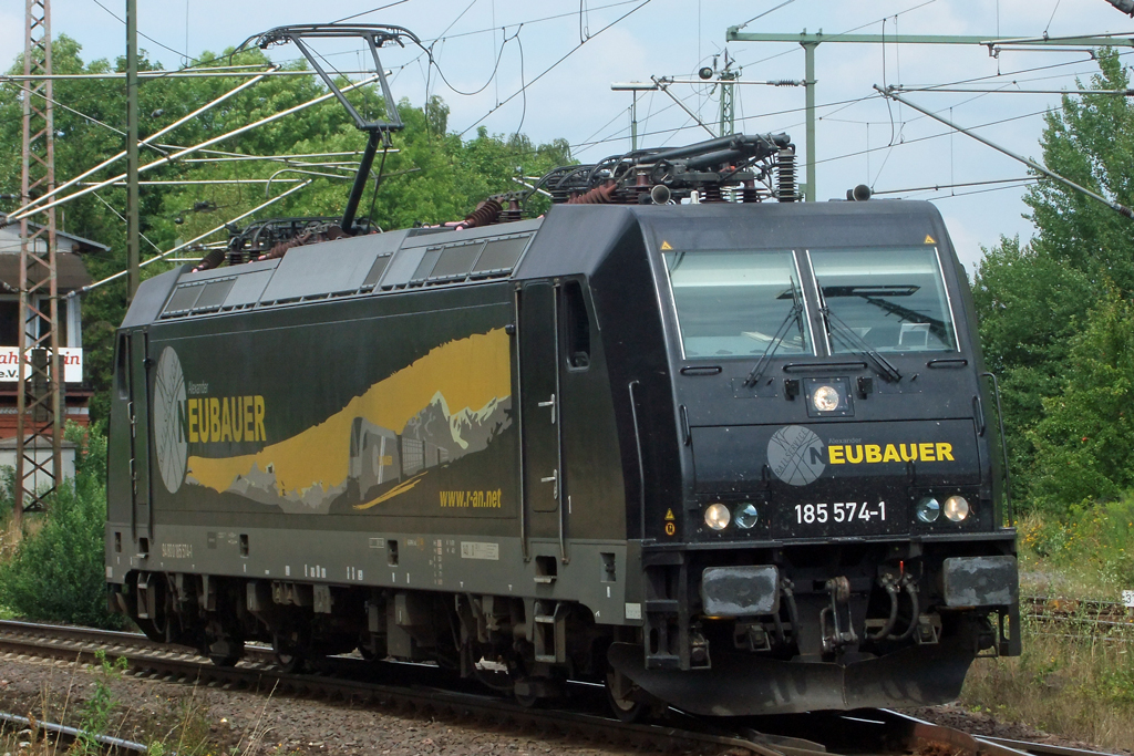 185 574-1 Neubauer in Lehrte 31.7.2010