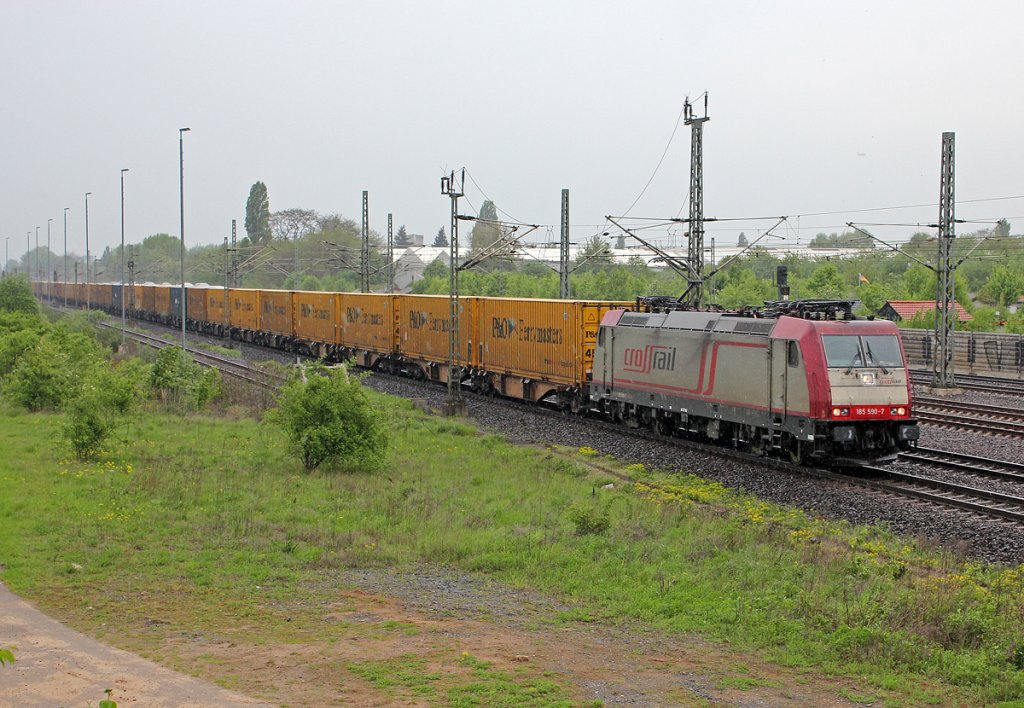 185 599-7 in Porz(Rhein) am 08.05.2013