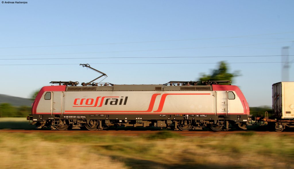 185 601-2 mit einem KV Zug bei Malsch 25.5.11