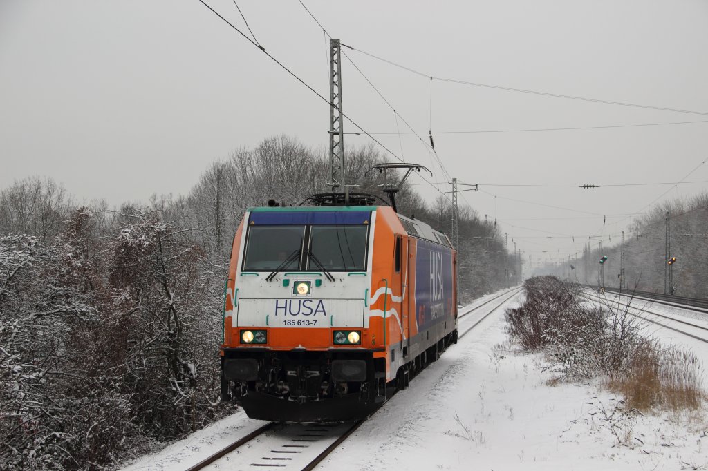 185 613-7 als T xxxx in Dsseldorf-Garath am 16.01.2013