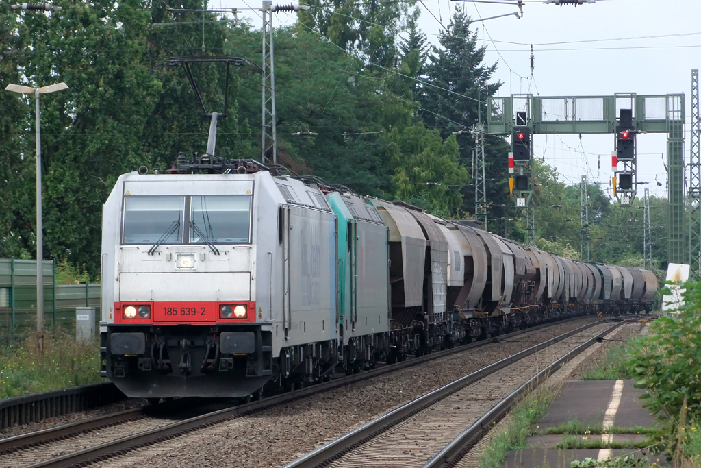 185 639-2 von Railpool unterwegs fr die Rurtalbahn in Knigswinter 15.9.2012