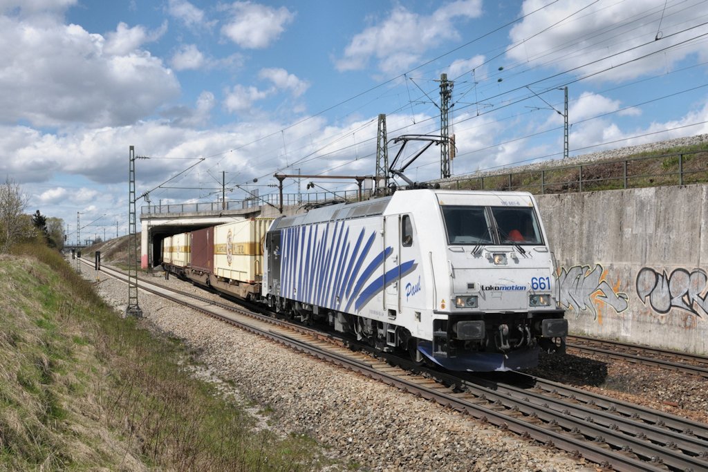 185 661 am 21.04.12 bei M�nchen-Trudering