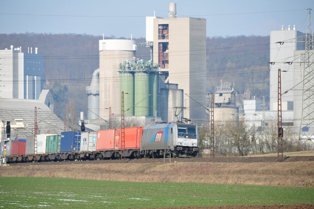 185 673 am 09.03.10 bei Karlstadt/Main