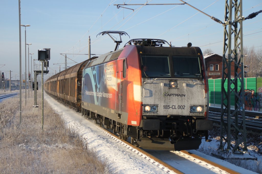 185-CL 002 Captrain(185 502-2) am 07.12.2012 in Rathenow