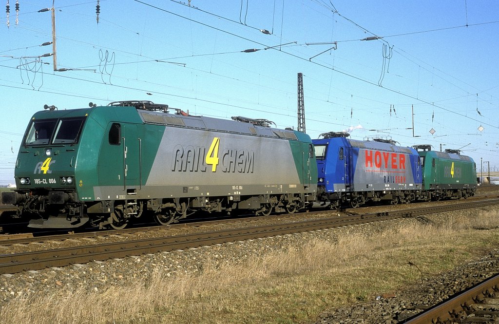 185 CL 006 + 185 CL 004 + 145 CL 001  Grokorbetha  24.03.03