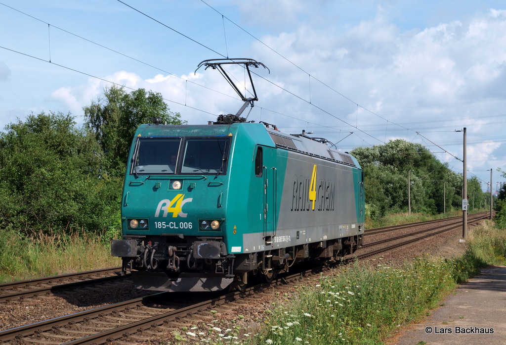 185-CL 006 ITL rollt am 09.08.13 gem�chlich durch Hamburg-Moorburg zur Hohen Schaar.