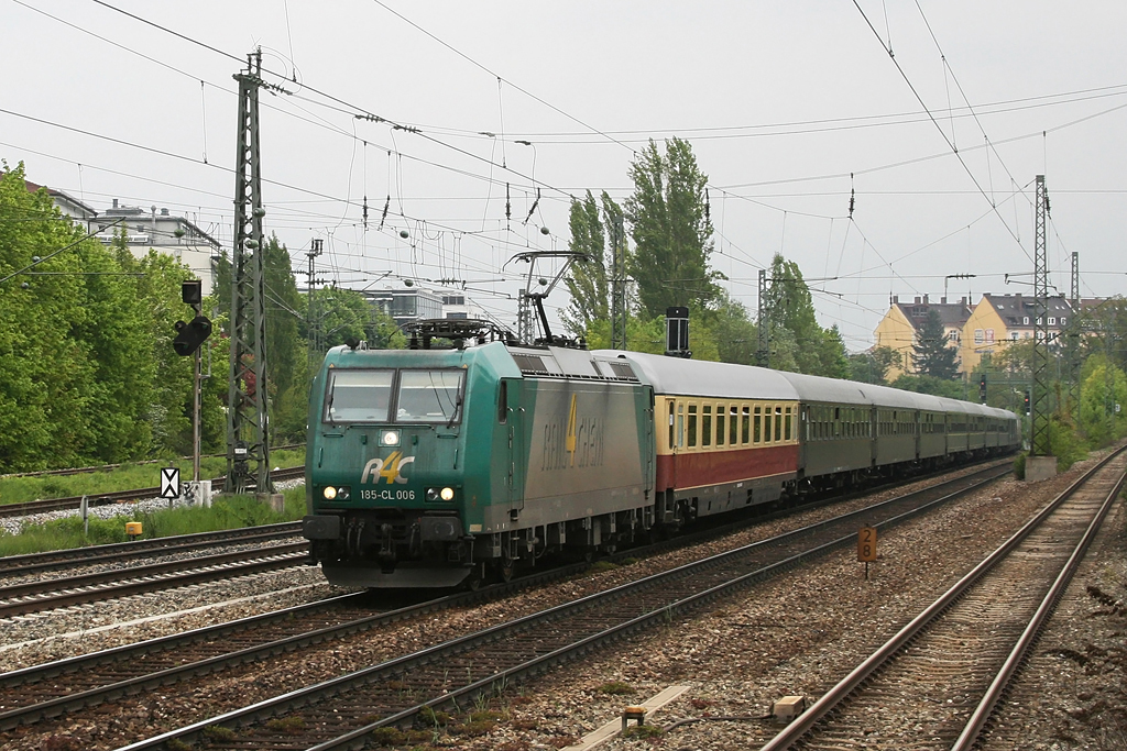 185 CL 006 mit DPE 206 am 16.05.2010 am Heimeranplatz.