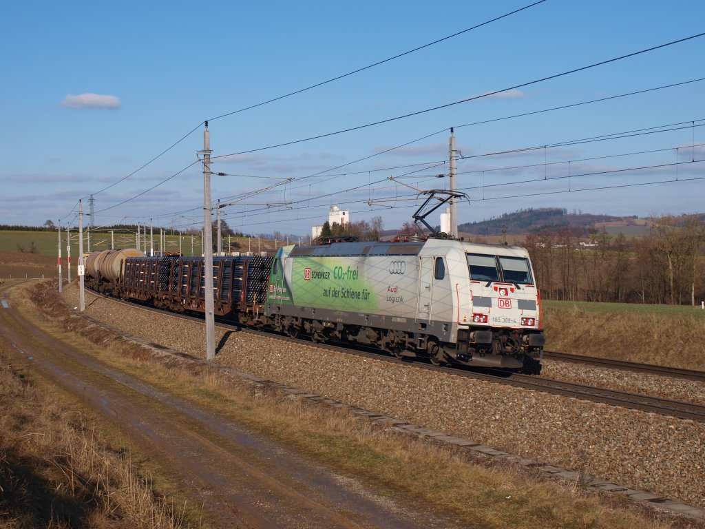 185.389 bei Km 5,7 auf den Weg nach Wels 