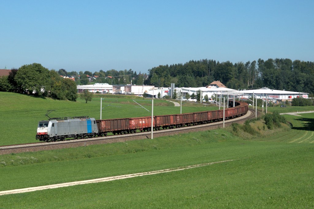 186 109 am 08.09.12 in der Axdorfer Kurve