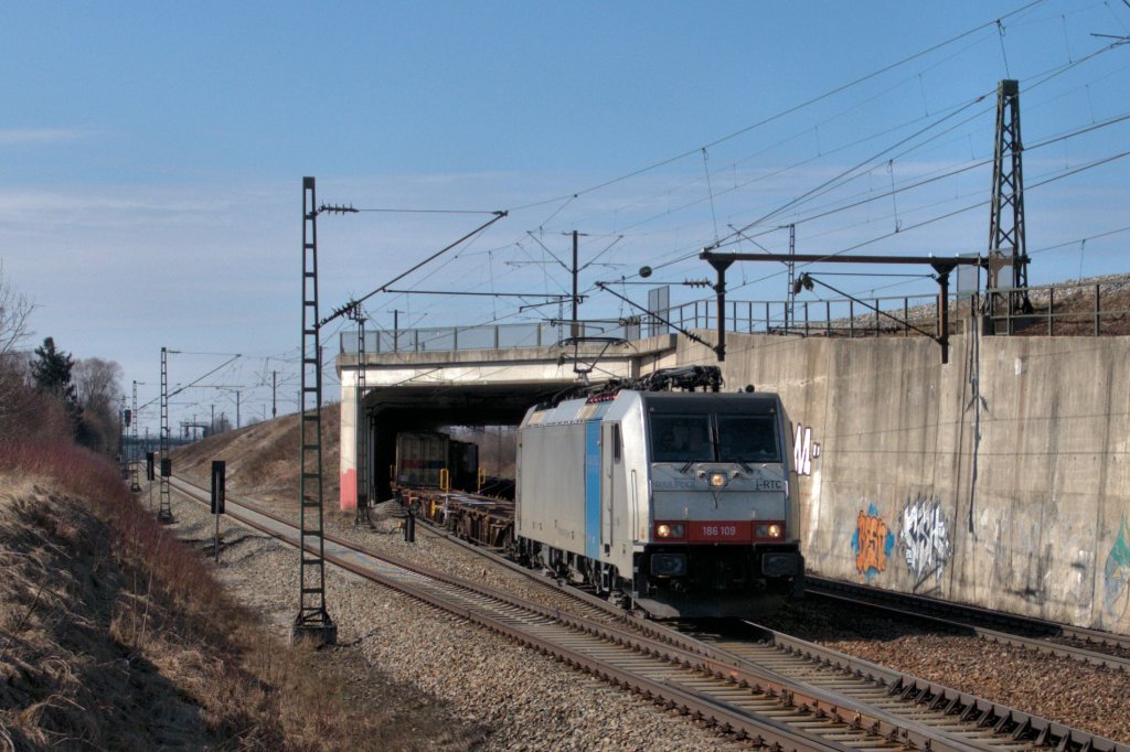 186 109 am 10.03.12 bei Trudering/Mnchen
