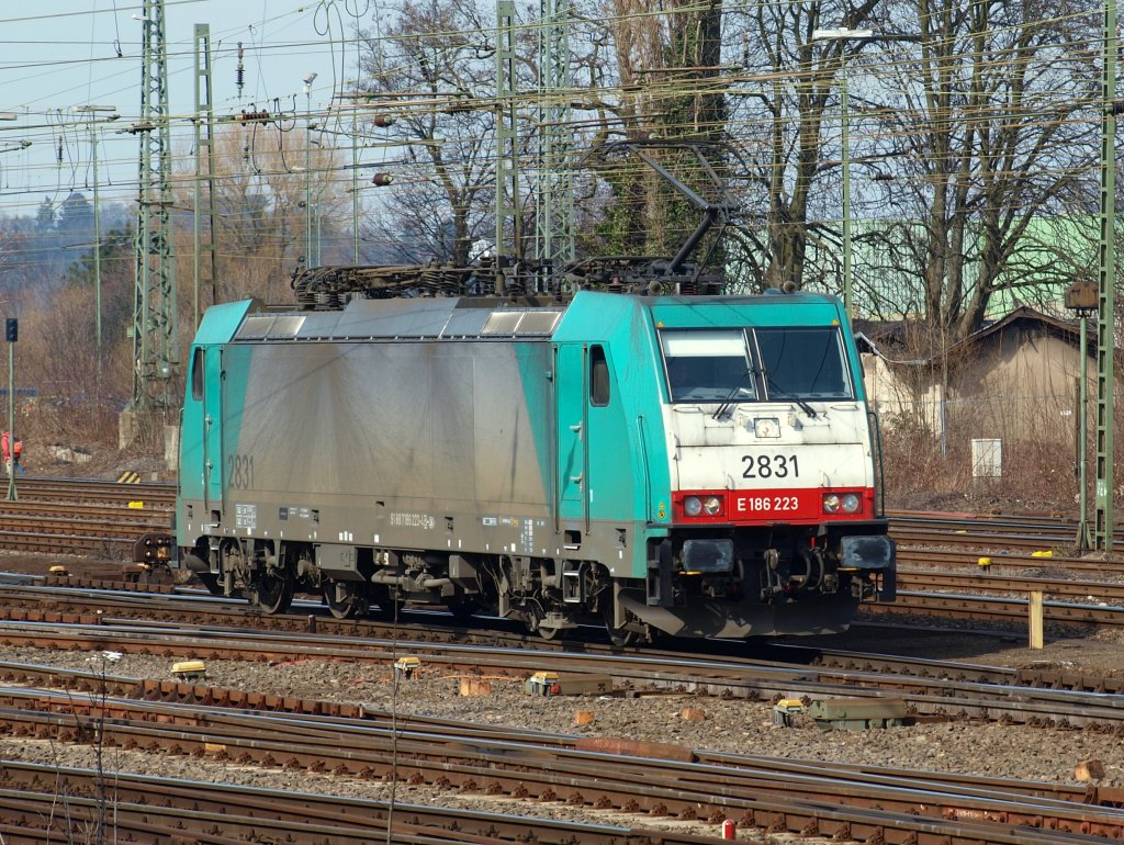 186 223 rangiert am 17.03.2010 in Aachen West