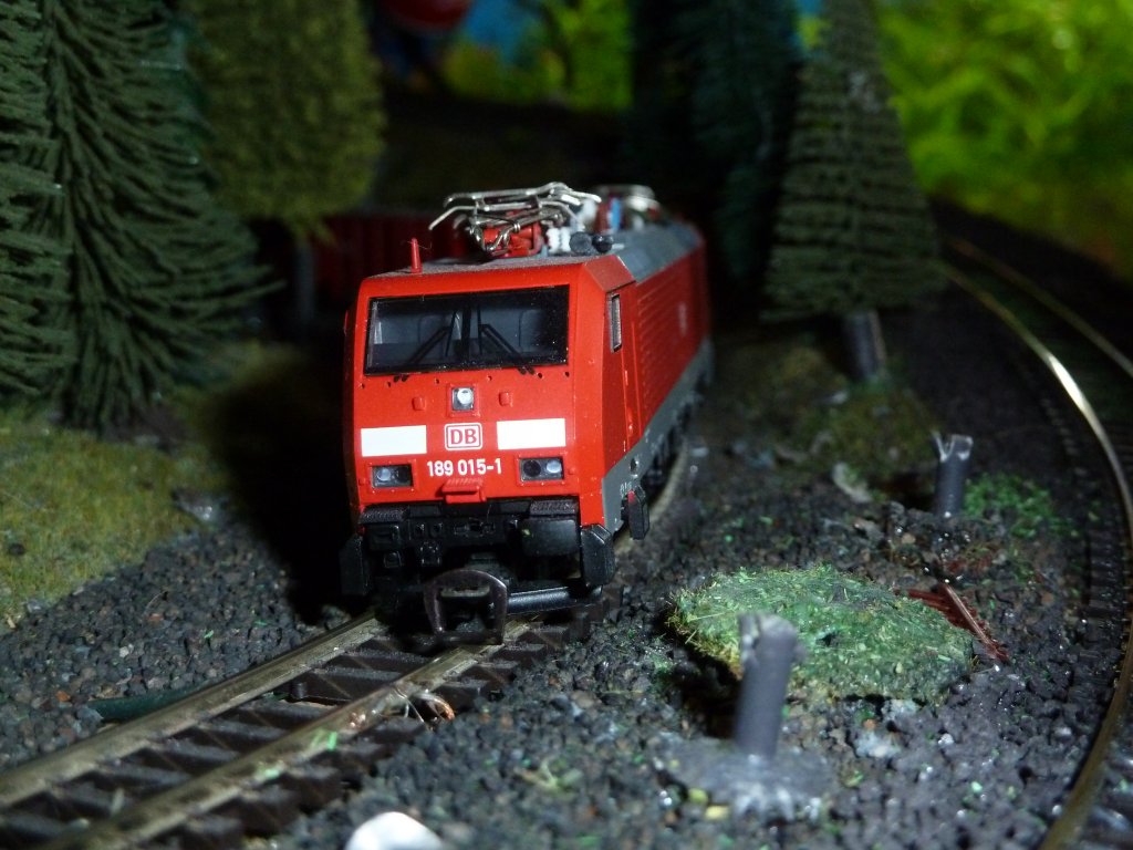 189 015 auf meiner Modellbahn