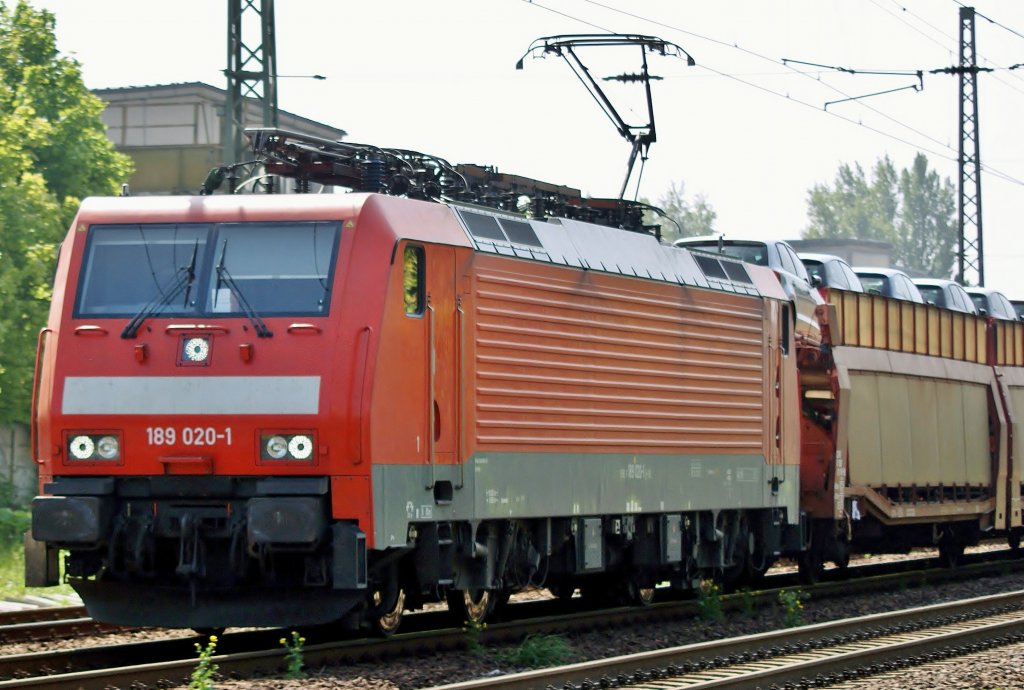 189 020-1 in Dessau 22.05.2010