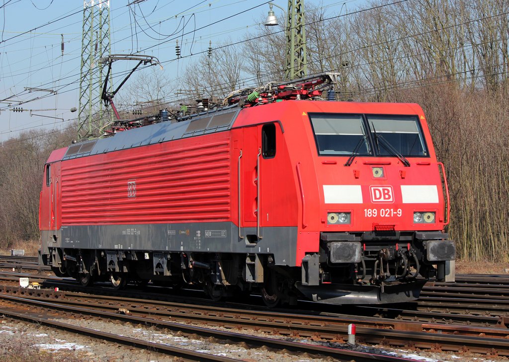189 021-9 Lz in Gremberg am 15.03.2013