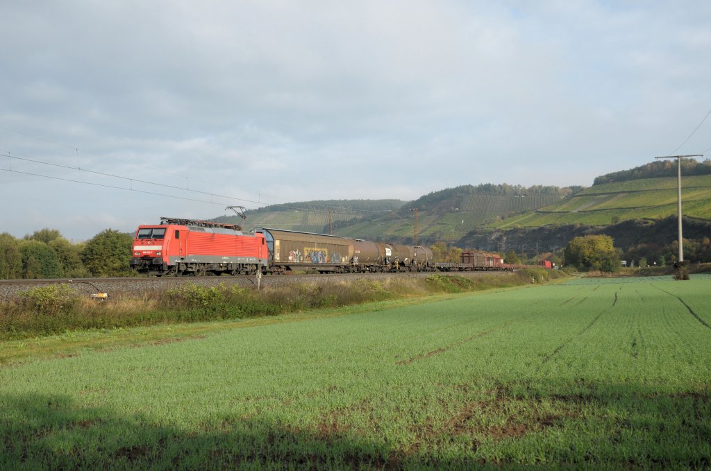 189 022 am 13.10.11 bei Himmelstadt