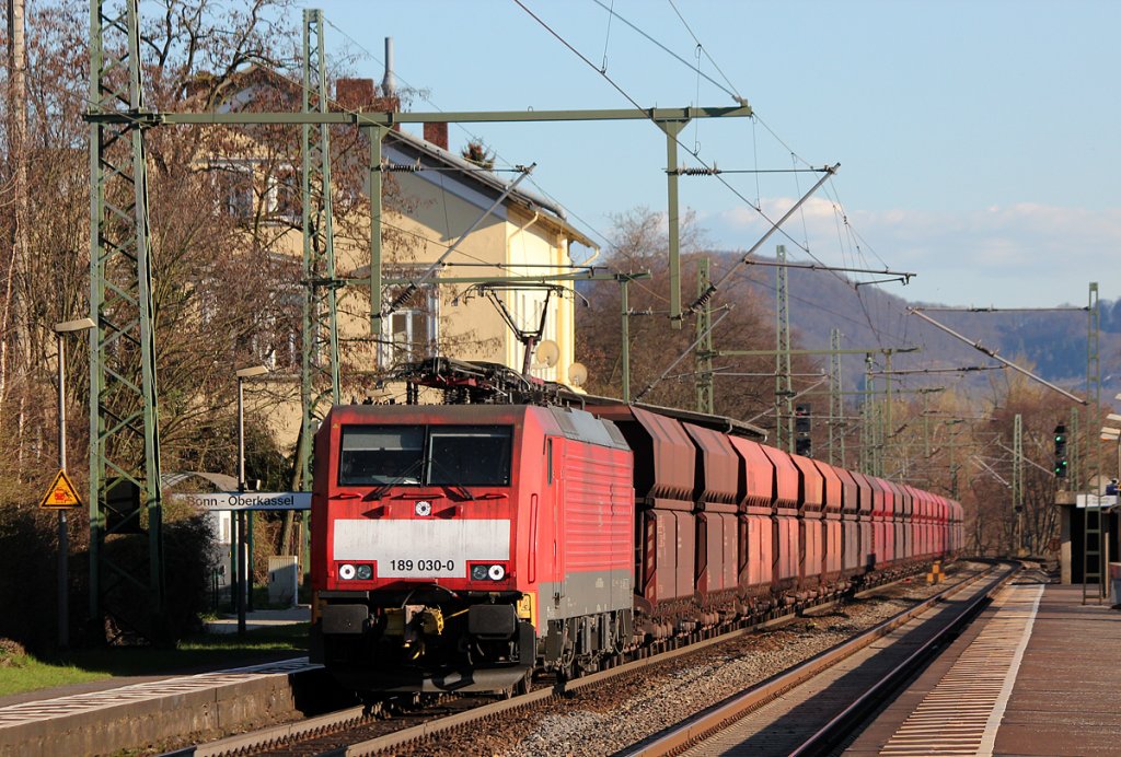 189 030-0 in Bonn Oberkassel am 25.03.2012