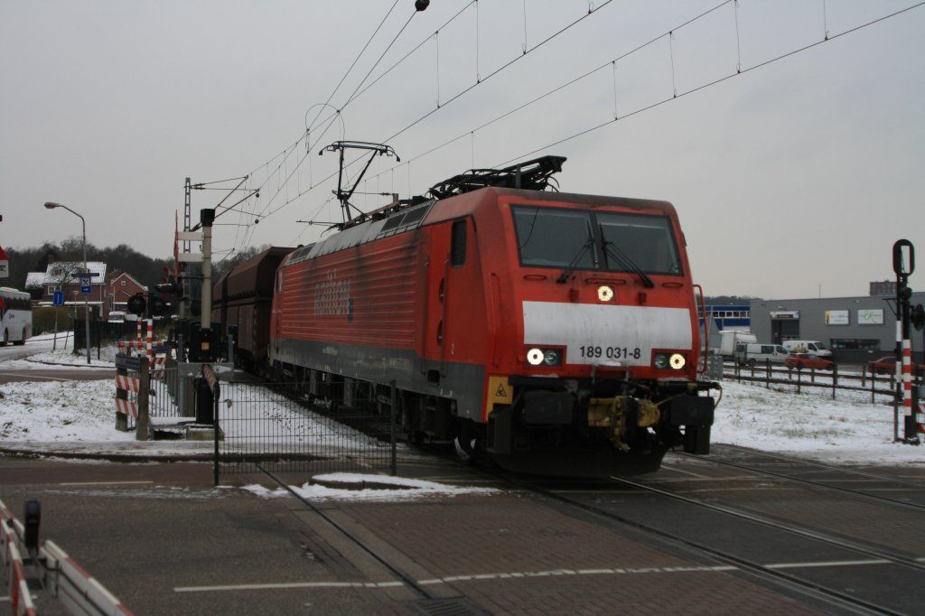 189 031-8 am 01.12.10 in Venlo.