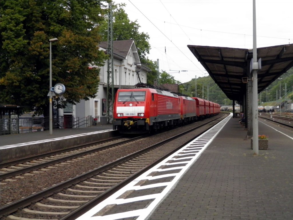 189 039-1 in Linz(Rhein) (24.08.2011)