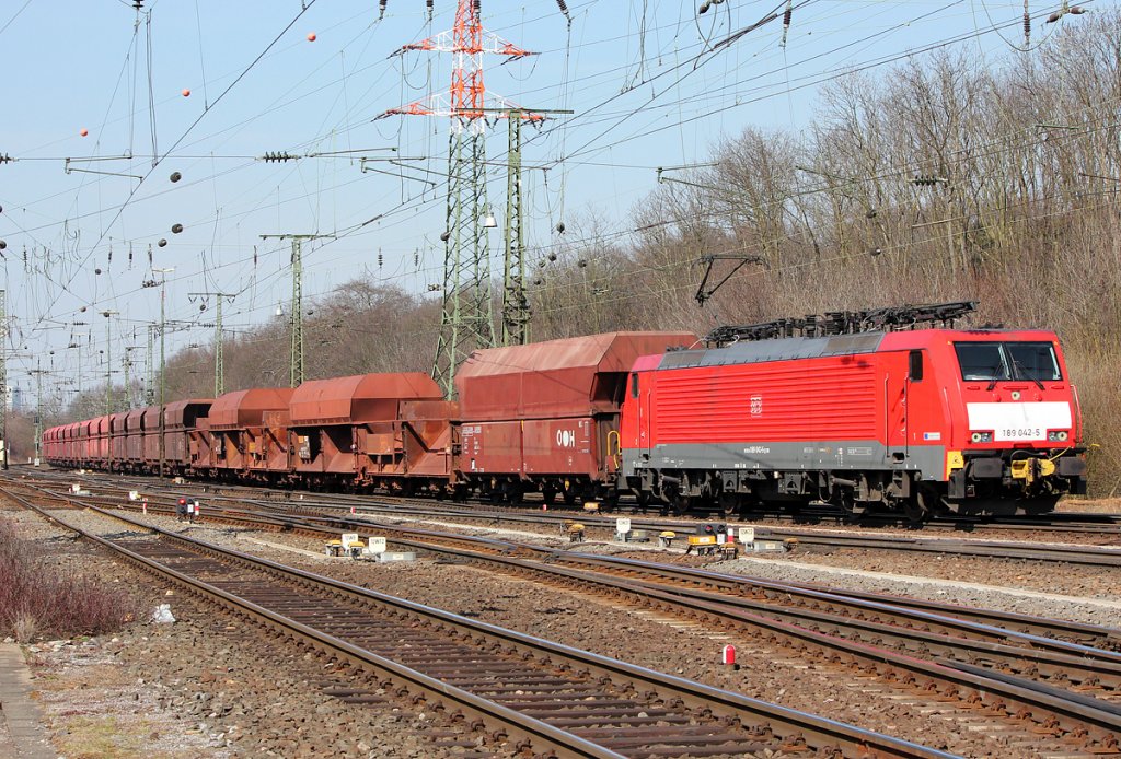 189 042-5 in Gremberg am 26.03.2013