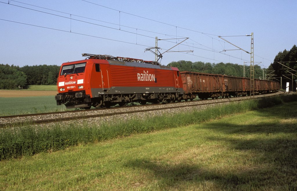 189 058  bei Beimerstetten  24.05.07