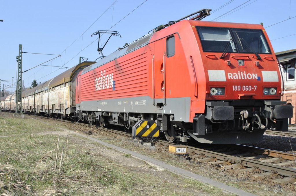 189 060-7, am 29.03.2011 in Lehrte.