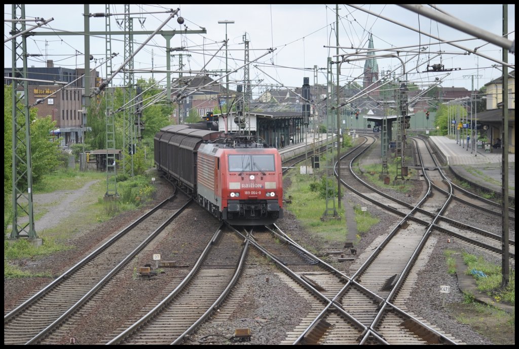 189 0649, fhrt am 13.05.2010, aus Lehrte aus. Fotografiert von Museumstellwerk (LPF.