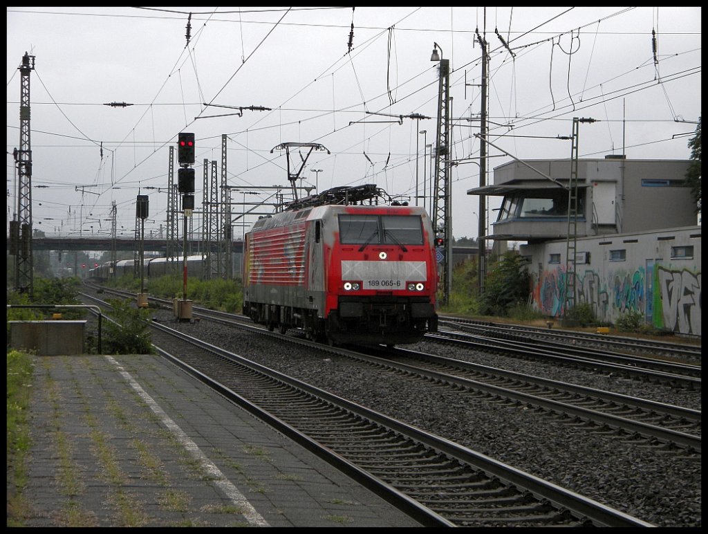 189 065 als Lz in Duisburg Rheinhausen