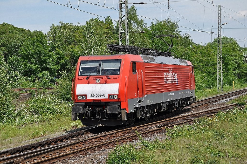 189 069 am 29.05.2010 in Wesel, sch�nen Gru� an den Tf