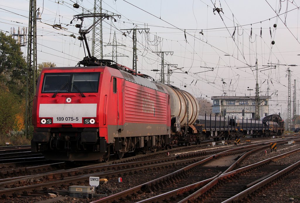 189 075-5 in Gremberg am 23.10.2012