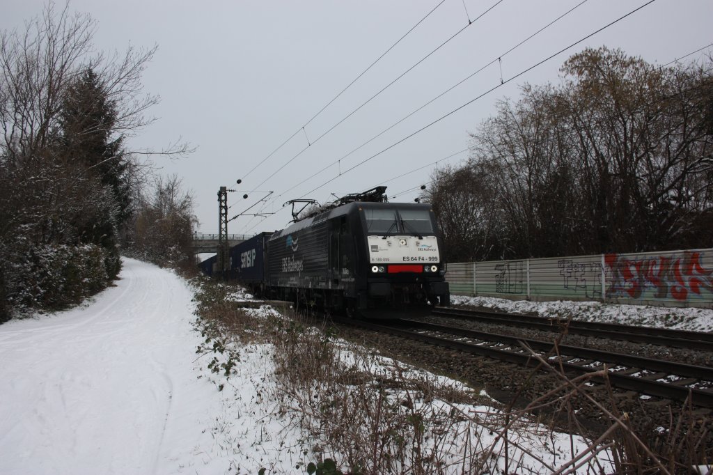 189 099 bei Norsingen am 19.01.2013