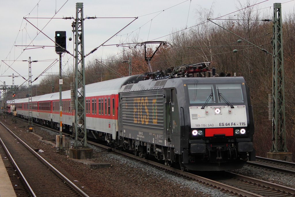 189 115  ECTS  am AZ13309 in Kln Stammheim am 11.03.2012