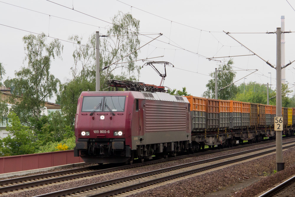 189 800 Richtung Pirna in Dresden-Dobritz. 24.05.2013
