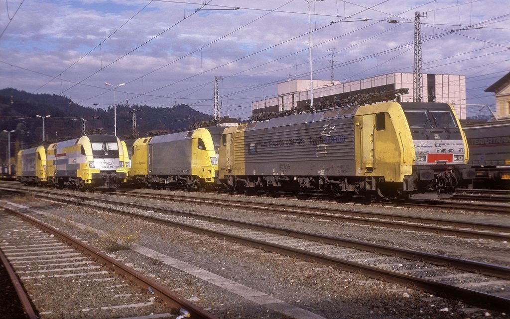 189 902 + 182 542 + 182 529 + 182 541  Kufstein  02.11.07