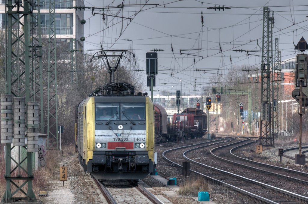 189 903 & 904 am 25.03.12 am Heimeranplatz