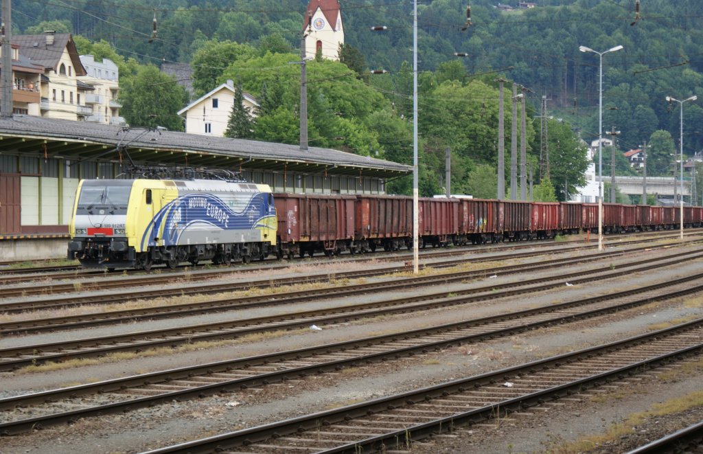 189 912-9 (Lokomotion) in Kufstein am 06.06.2012