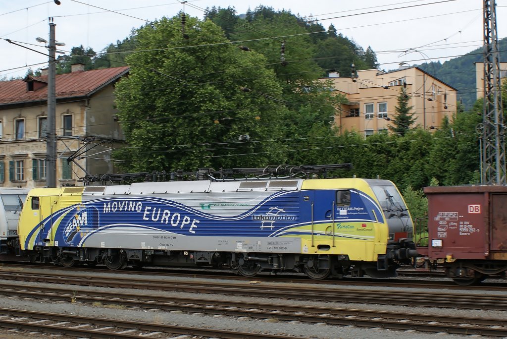 189 912-9 (Lokomotion) in Kufstein am 06.06.2012

