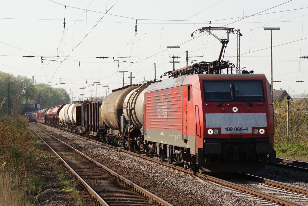 190 066-4 mit gem. Gz in Hilden am 22.04.2010