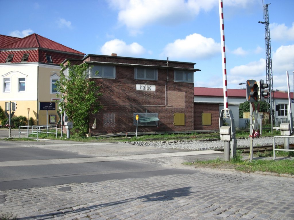 19.09.2010 Halbe, Grlitzer Bahn, Fahrdienstleiterstellwerk B2