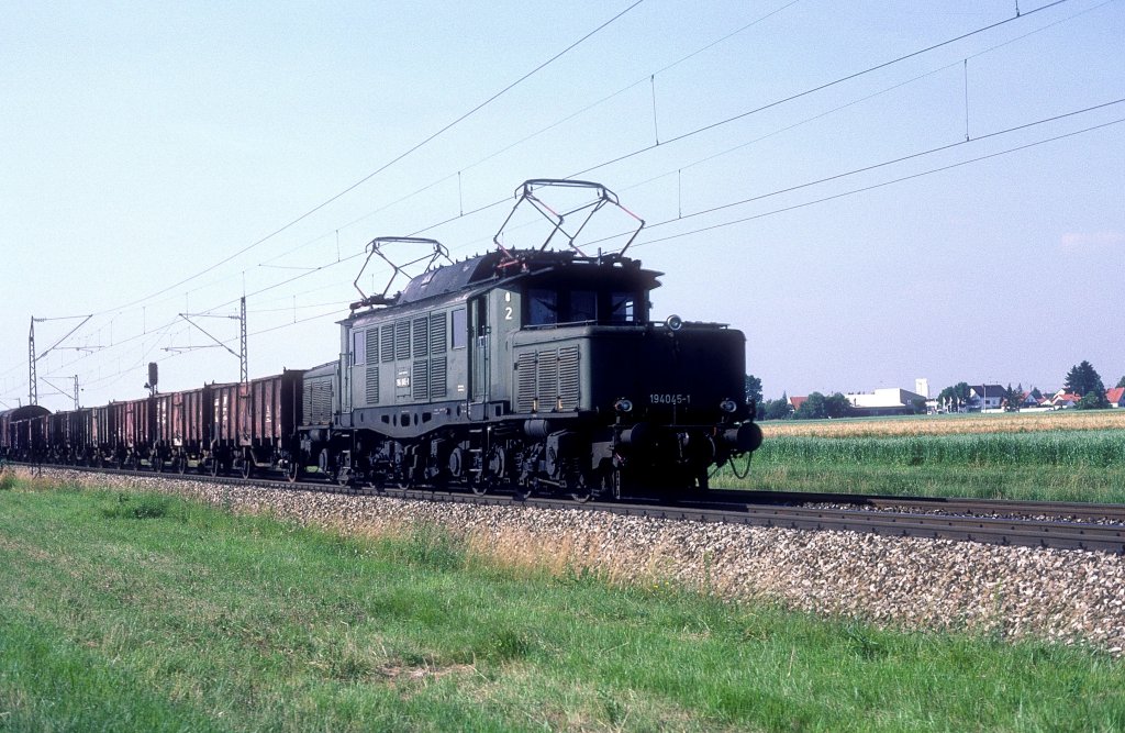 194 045  bei Kissing  10.07.87