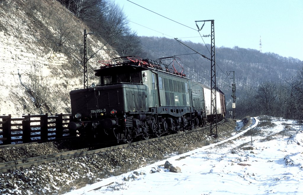 194 054  Geislinger Steige  13.02.85