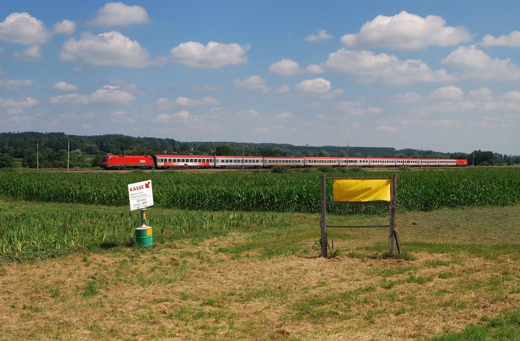 1x16 xxx mit EC 113 bei Diedorf (20.07.2010)