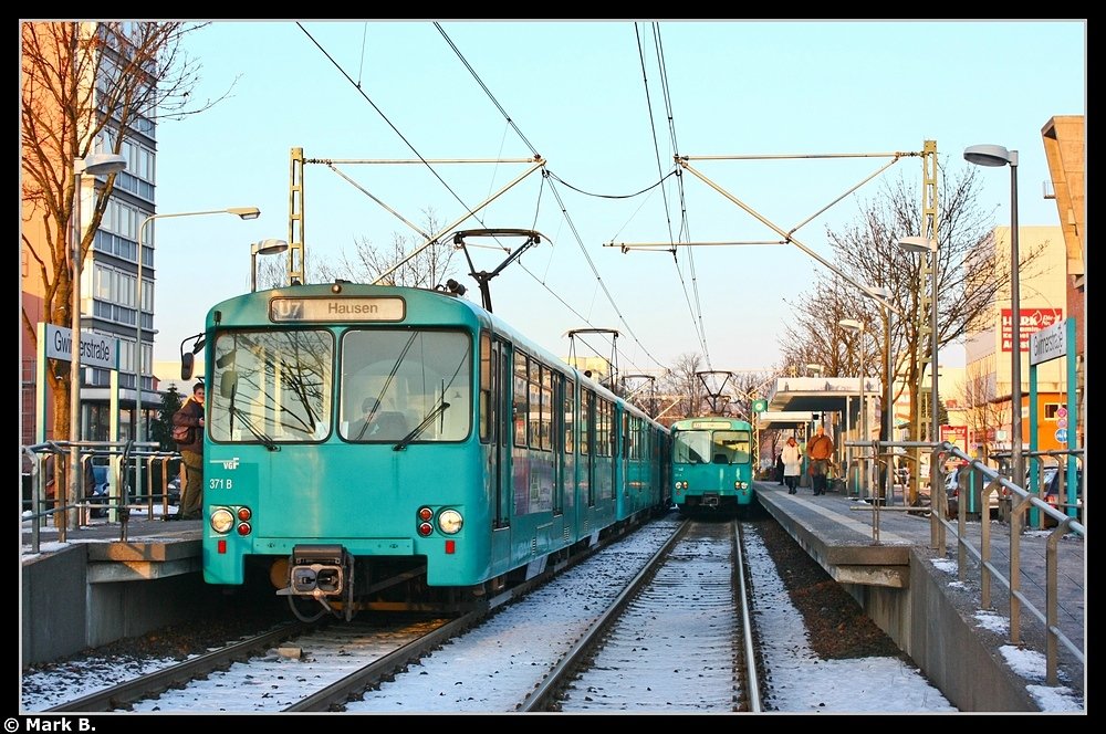 2 U2 Kurse an der Gwinnerstrae.