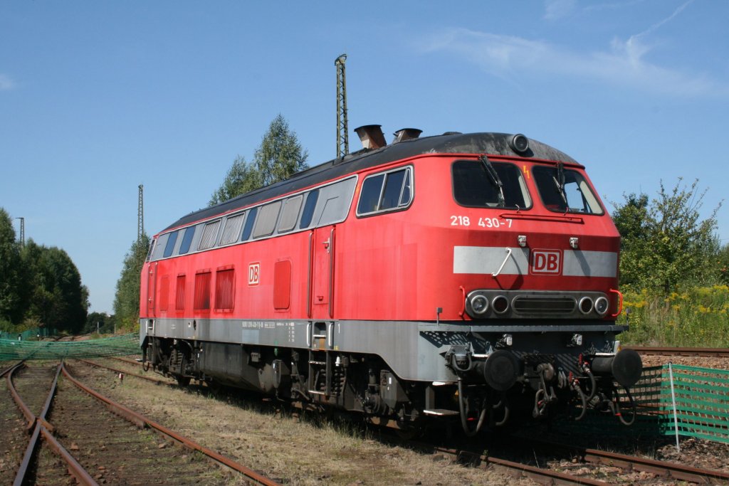 20. Heizhausfest in Chemnitz-Hilbersdorf vom 20.08.-22.08.2010.Zu Gast war auch 218 430.21.08.10.