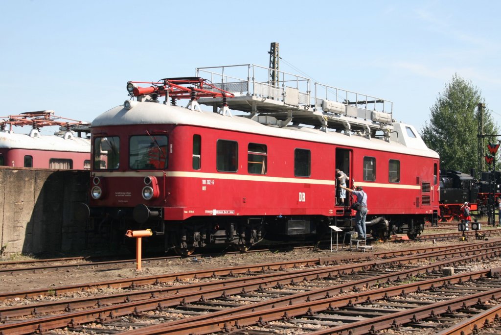 20. Heizhausfest in Chemnitz-Hilbersdorf vom 20.08.-22.08.2010.Zu Gast war auch ORT 188 202.21.08.10.