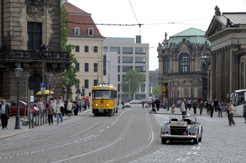 201 009 am 29.05.10 in der Sophienstrae/Dresden
