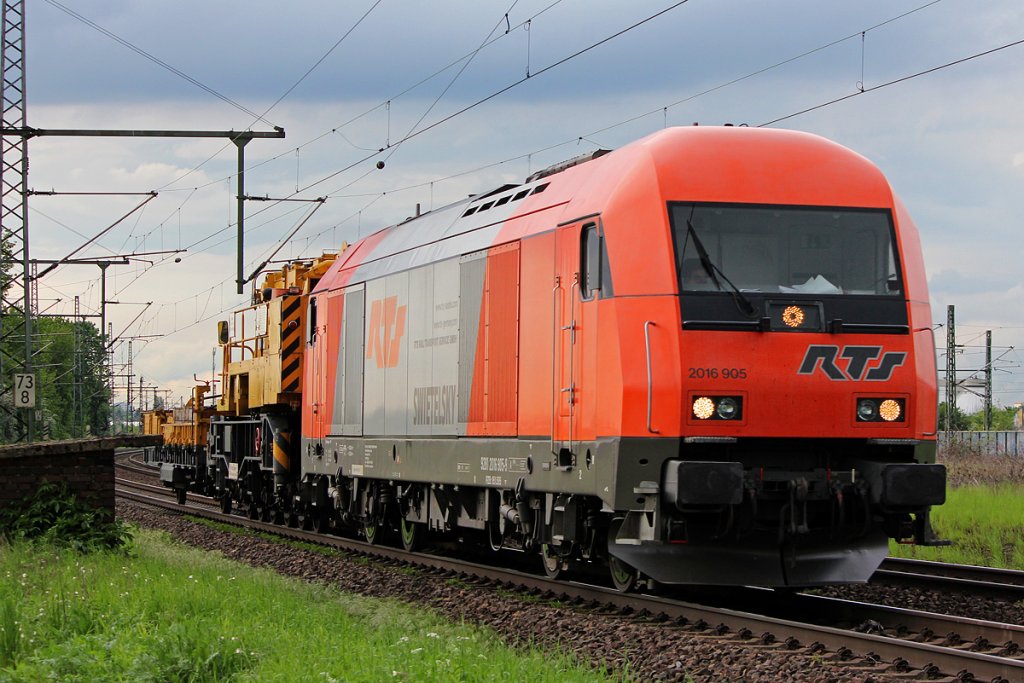 2016 905 der RTS in Porz Wahn am 09.05.2012